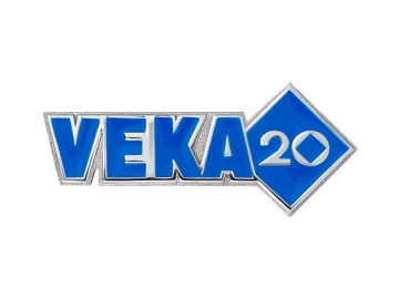 Юбилейные значки "VEKA" фото