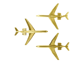 Фигурка самолета “ИЛ-62” фото