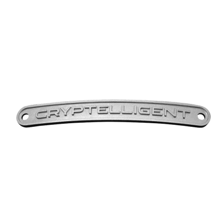 Накладка с логотипом "Cryptelligent" фото