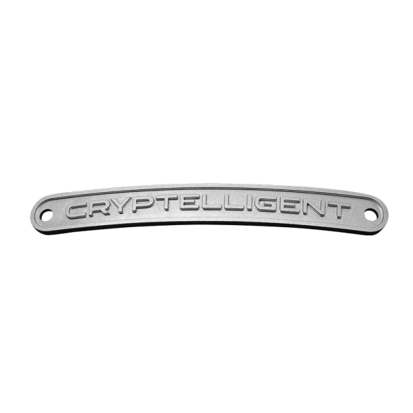 Накладка с логотипом "Cryptelligent" фото