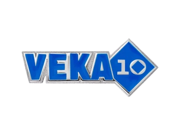 Юбилейные значки "VEKA" фото