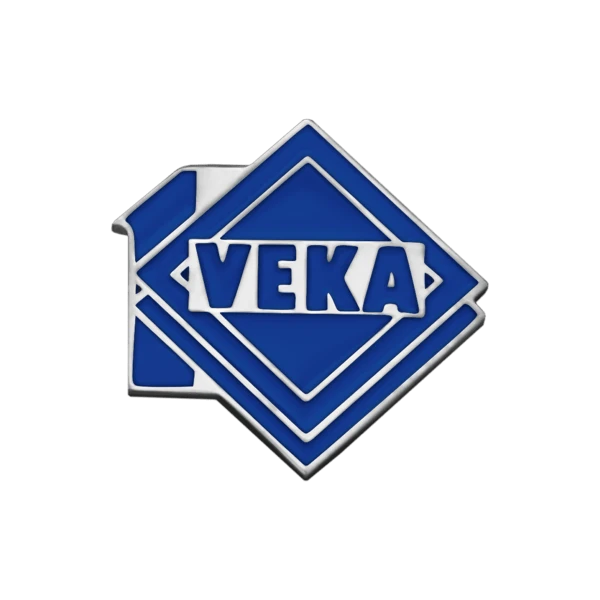Значок с цветной эмалью "VEKA" фото