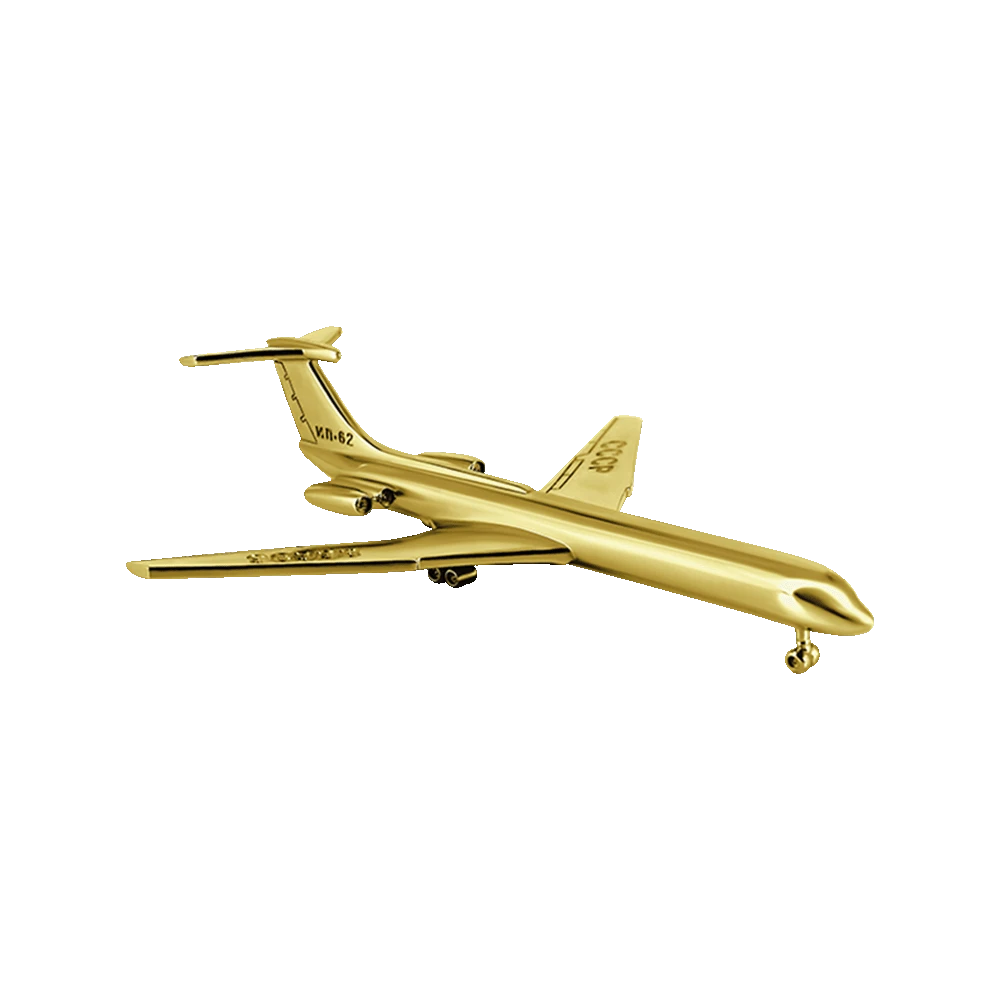 Фигурка самолета "ИЛ-62" фото