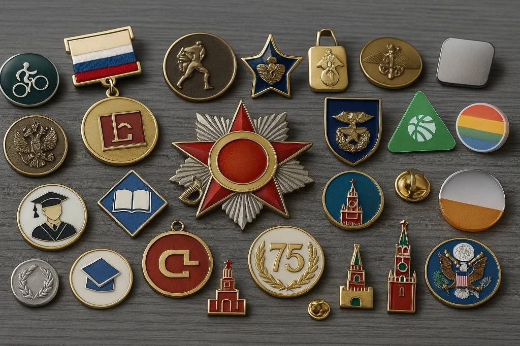 Виды значков фото