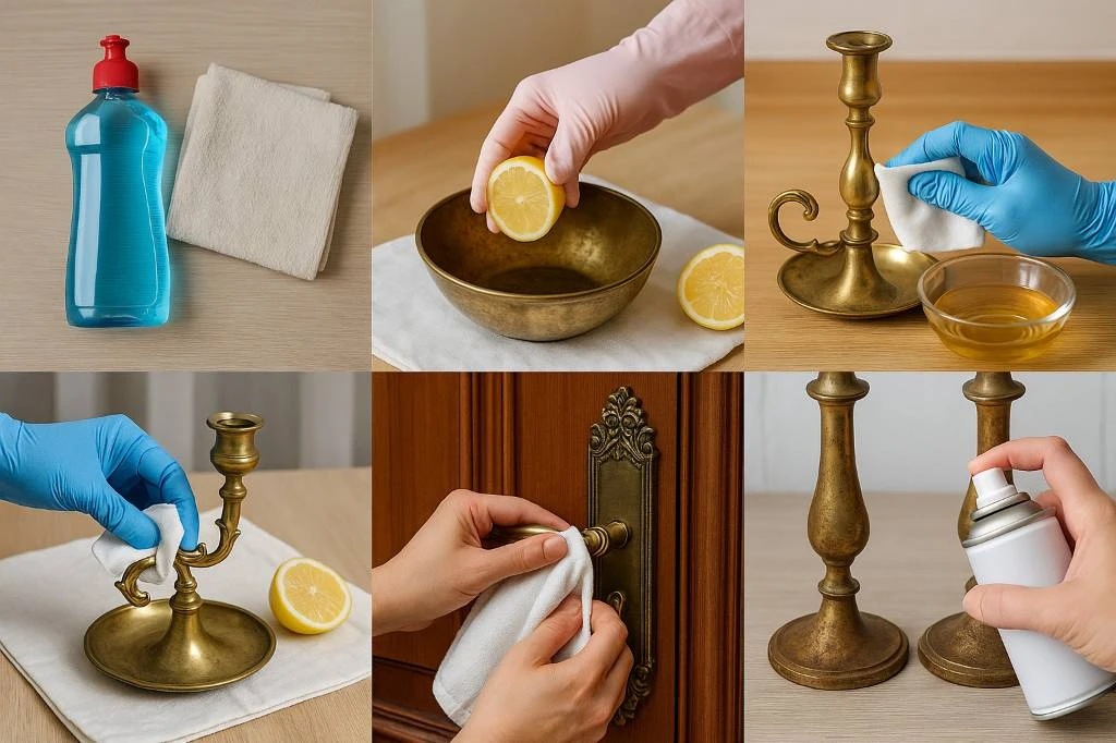 Как ухаживать за латунью фото