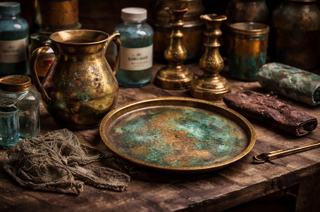 Патинирование латуни