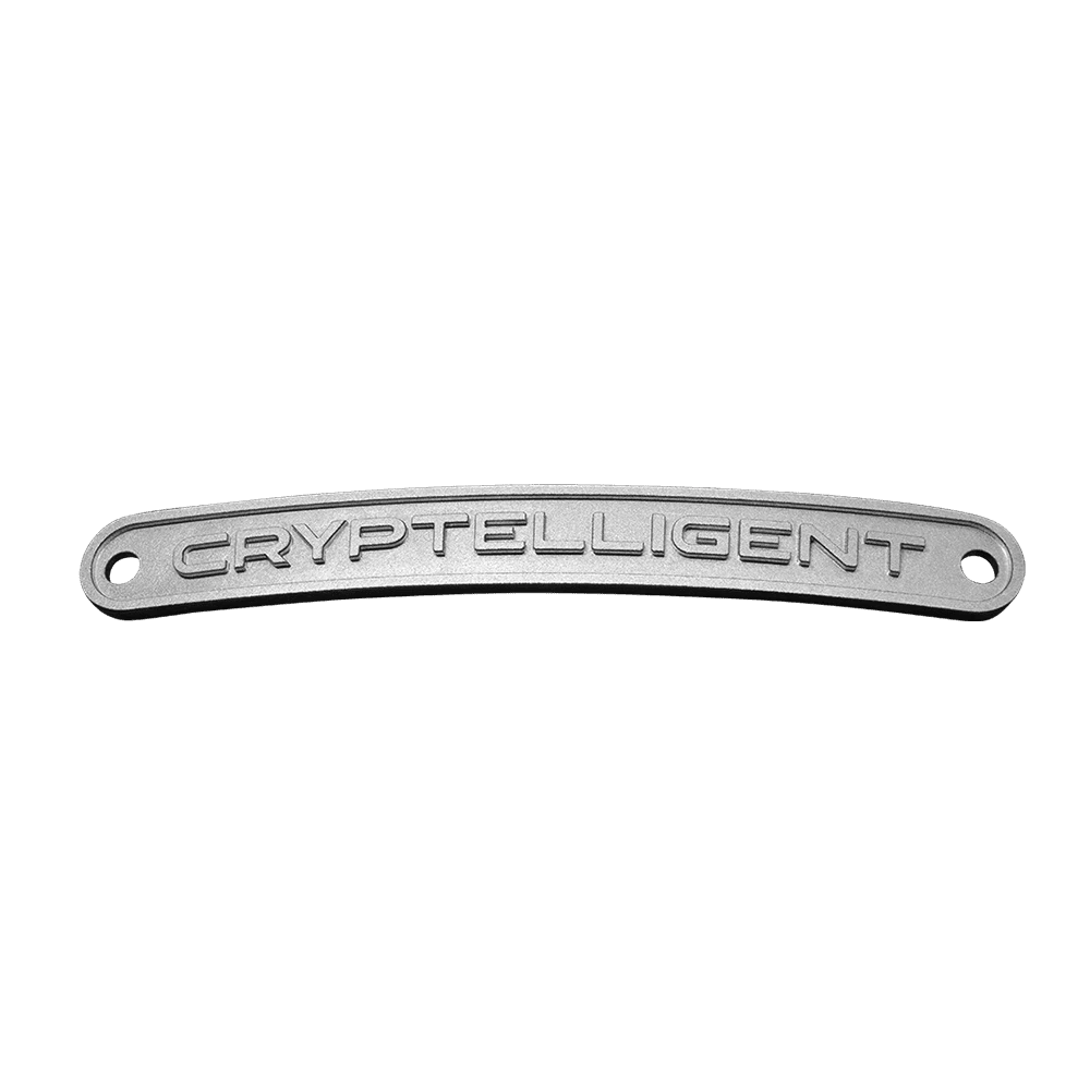 Накладка с логотипом "Cryptelligent" фото