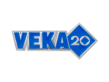 Юбилейные значки "VEKA"