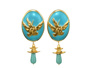 Серьги "Птицы"