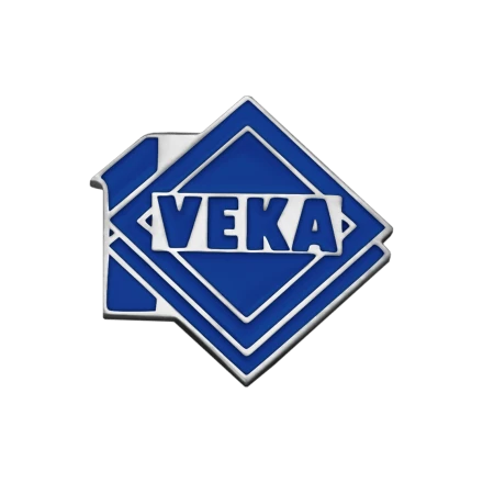 Значок с цветной эмалью "VEKA" фото