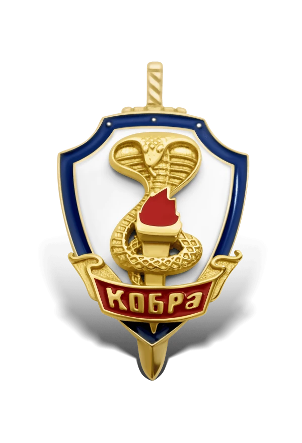 Значок "Кобра" фото