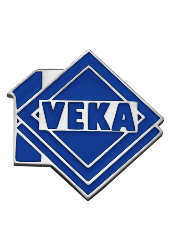 Значок с цветной эмалью "VEKA" фото