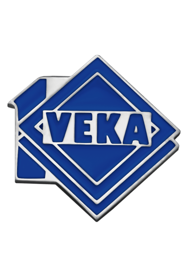 Значок с цветной эмалью "VEKA"